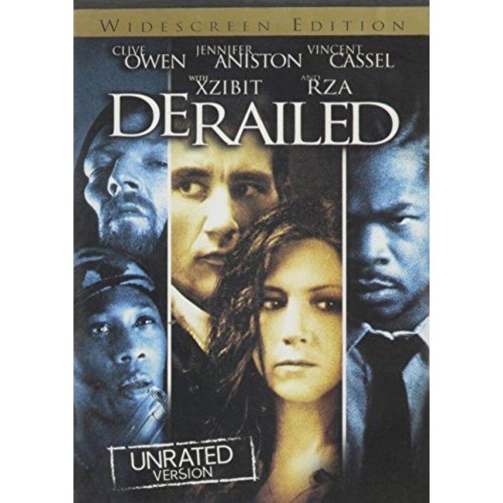 Widescreen Edition Derailed Unrated Version DVD Clive Owen Jennifer Aniston Vinc